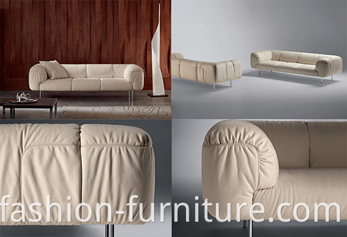 Upholstered Loveseat Sofa